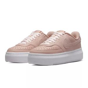Nike Court Vision Alta leather platform sneaker